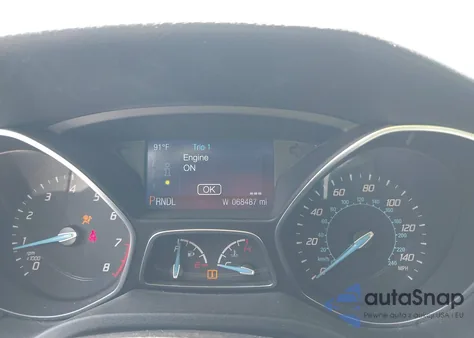 2014 Ford Focus Se из США, поврежденный, VIN 1FADP3K24EL440697